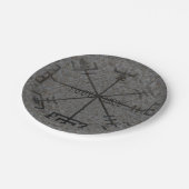 Viking Compass Paper-Bord Papieren Bordje (Gekanteld)