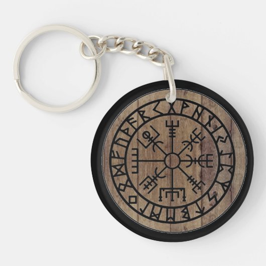 Viking Compass Sleutelhanger (Voorkant)