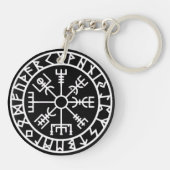 Viking Compass Sleutelhanger (Achterkant)