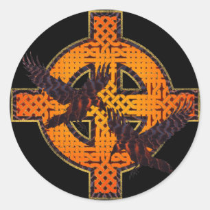Viking Cross Sticker