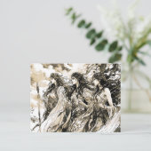 Viking Drawing of a Norse God three norns Briefkaart (Staand voorkant)