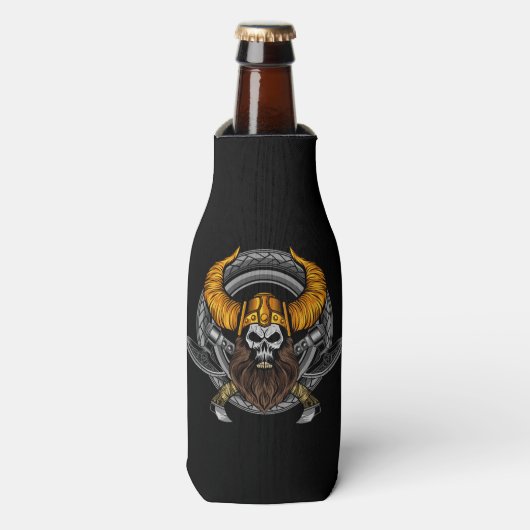 Viking Emblem Bottle Cooler (Fles Voorkant)