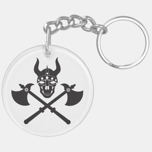 Viking emblem sleutelhanger (Achterkant Links)