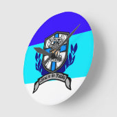 Viking Fearless - Horloge murale (Angle)