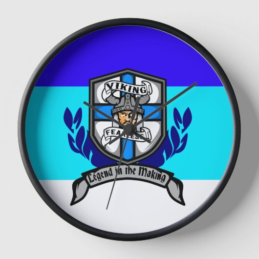Viking Fearless - Horloge murale (Recto)