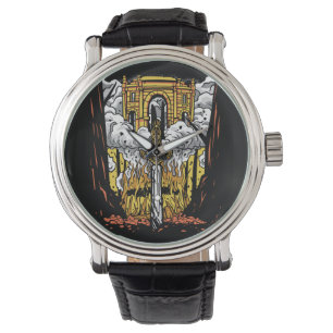 Viking Funeral Horloge