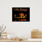 Viking Funeral Poster (Keuken)