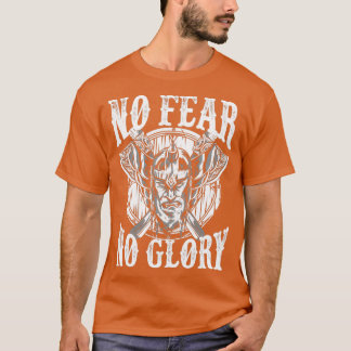 Viking geen angst voor glorie t-shirt