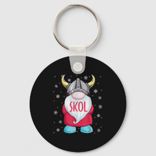 Viking Gnome Skol Christmas Norse Pajama Viking Me Sleutelhanger