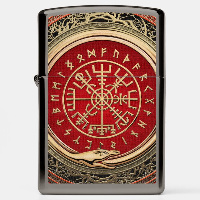 Viking Gold: Magic Runic Compass (Front)