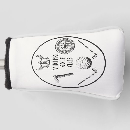 Viking Golf Club Golfheadcover (Voorkant)