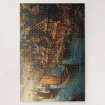 Viking-havenlegpuzzel