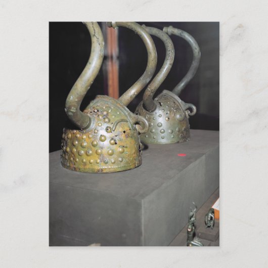 Viking helmet briefkaart (Voorkant)