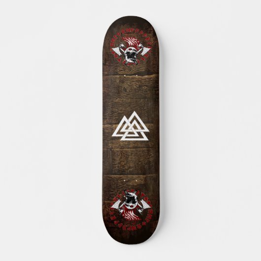 Viking Heritage Skateboard (Voorkant)