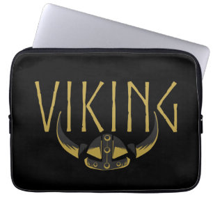 Viking Hoornige Helm Laptop Hoezen