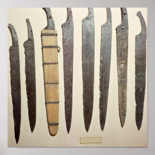Viking ijzerbladen voor swords poster