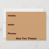 Viking Kilroy-uitnodigingen Kaart (Achterkant)