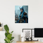 Viking Koningin  Poster (Thuiskantoor)