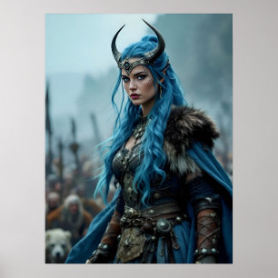 Viking Koningin Poster