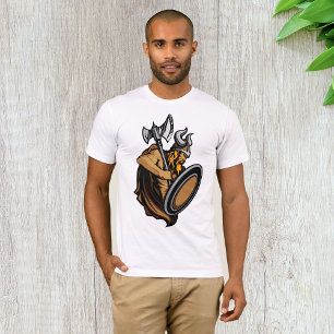 Viking krijger Noorse barbaar met bijl T-shirt