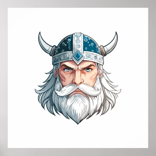 Viking krijger poster (Voorkant)
