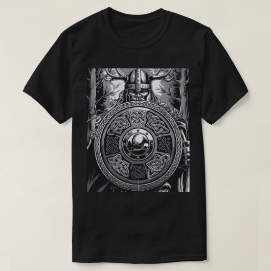 Viking krijger t-shirt (Design voorkant)