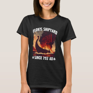 Viking Langboot & Flokis scheepswerf perfect voor T-shirt