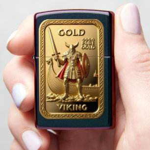Viking Langschip Goud Bullion Iridescent