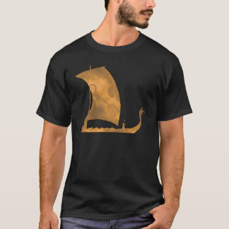 Viking-langskip Oceaanreis Grafisch T-shirt