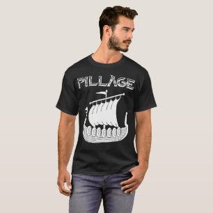 Viking Longship Pillage T-shirt