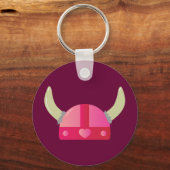 Viking Love Helmet Sleutelhanger (Voorkant)