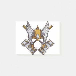 Viking Mask Post-it® Notes