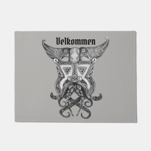 Viking Medikwaadaardige deurmatt Deurmat (Voorkant)