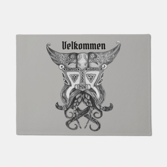 Viking Medikwaadaardige deurmatt Deurmat (Voorkant)