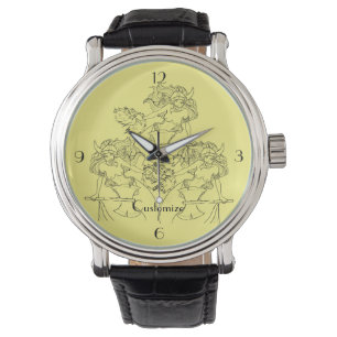 Viking Mermaid Warrior Thunder_Cove Horloge
