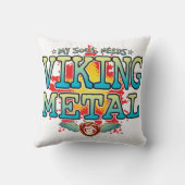 Viking Metal Soul Cushion Kussen (Achterkant)
