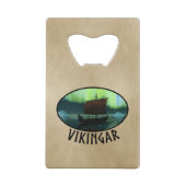 Viking Navire Et Lumières Du Nord (Dos)