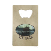 Viking Navire Et Lumières Du Nord (Dos)