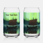 Viking Navire Et Lumières Du Nord (Recto)