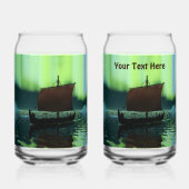 Viking Navire Et Lumières Du Nord (Verso)