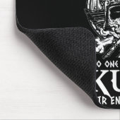 Viking Nordic Valhalla Odin Grappige samenleving p Muismat (Hoek)