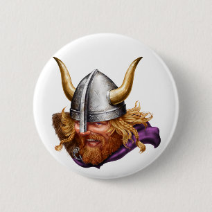 Viking, Norse, Norsperma Ronde Button 5,7 Cm