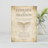 Viking Norse Saga bruiloft uitnodiging (Staand voorkant)