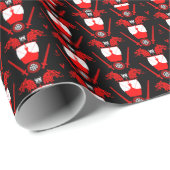 Viking Norsemen Cadeaupapier (Rol Hoek)