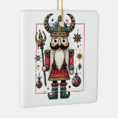 Viking Notenkraker Keramisch Ornament (Rechts)