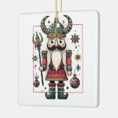 Viking Notenkraker Keramisch Ornament (Links)