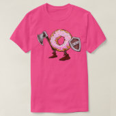 Viking Odins Doughnut Warrior T-shirt (Design voorkant)
