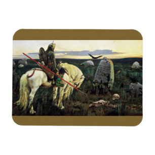 Viking op de Crossroad Magneet