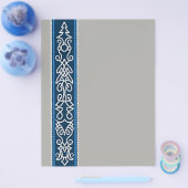 Viking Patroon Blauw Flyer (Enkel)