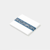 Viking Pattern Blue Post-it® Notes (Schuin)